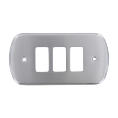 COPRINTERRUTTORE AURORA CROMO SAT. MIS. C