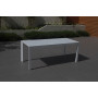 TAVOLO RETTANG.ESTEN. ALL.BIANCO CM 127\180X77X71