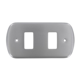 COPRINTERRUTTORE AURORA CROMO SAT. MIS. B