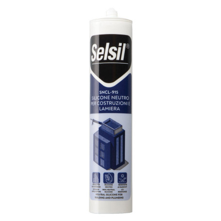 SELSIL SILICONE NEUTRO TRASPARENTE 310 ML