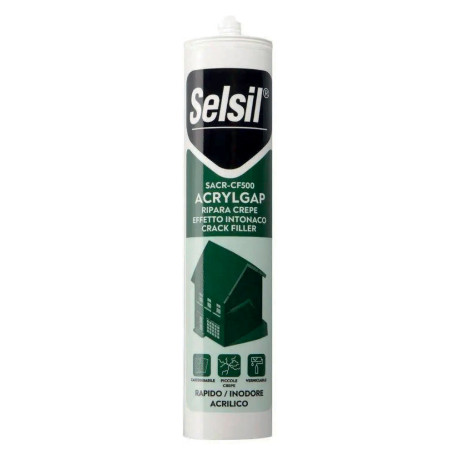SELSIL SILICONE ACRILICO EFFETTO INTONACO 310 ML