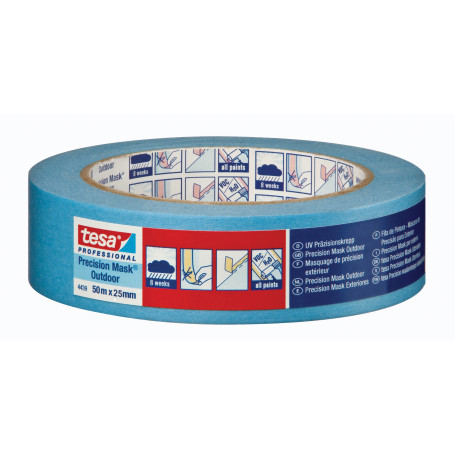 NASTRO MASCHERATURA AZZURRO 30MMX50M