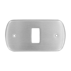 COPRINTERRUTTORE AURORA CROMO SAT. MIS. A