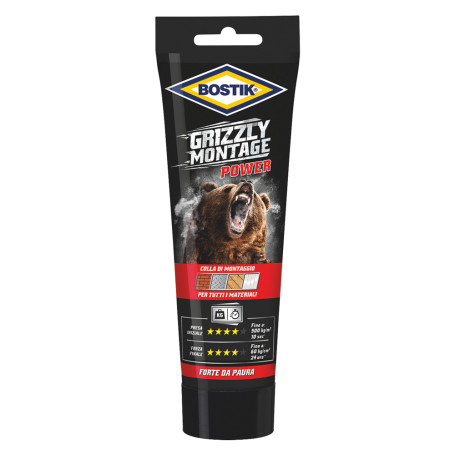 COLLA  GRIZZLY MONTAGE POWER  gr. 100  - tubetto