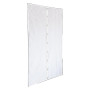 ZANZARIERA IN POLIESTERE CON MAGNETI PER PORTA  ECCO MAGNET  cm 120 x 160 - col. bianco