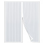 ZANZARIERA IN POLIESTERE CON MAGNETI  ECCO MAGNET PROMO  cm 100 x 220 - bianca