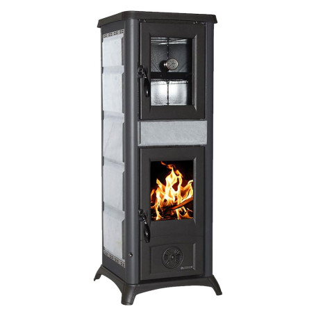 STUFA A LEGNA  GEMMA FORNO 5.0  Colore petra