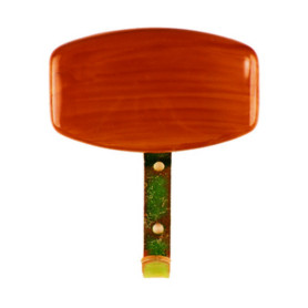 BL APPENDIABITI IN PLASTICA TEAK*