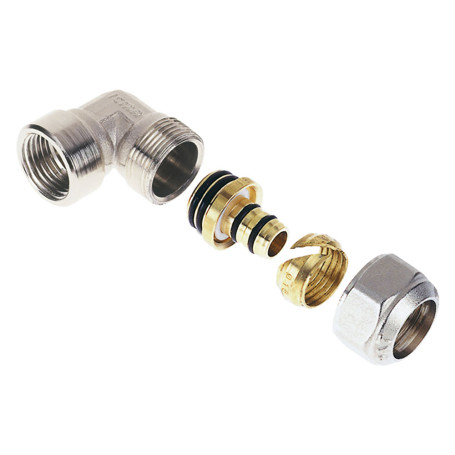 RACCORDO A STRINGERE CURVO  ART. 535 / 545   art.545  - 20 x 3/4 - femmina