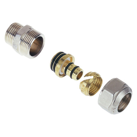 RACCORDO A STRINGERE DIRITTO  ART. 531 / 541 / 591   art.541  - 20 x 1/2 - maschio