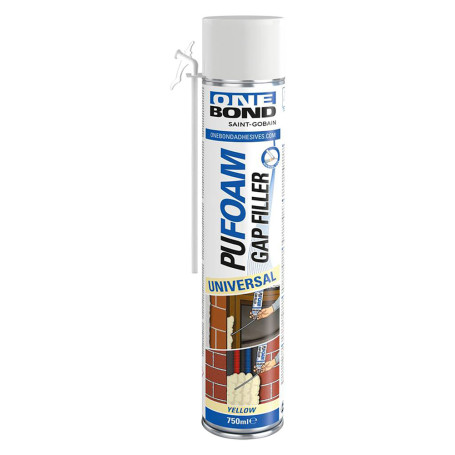 SCHIUMA POLIURETANICA  PU FOAM UNIVERSAL  ml 750 - manuale