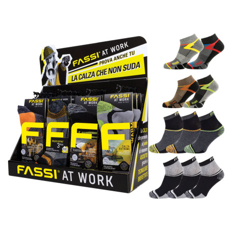 ESPOSITORE CALZE TECNICHE  WALK + BASIC  totale 24 confezioni