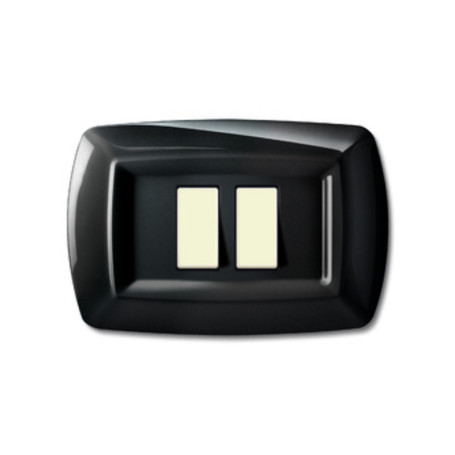 TONDO PLACCA MAGIC PLAST 2P RAVVICINATI NERO