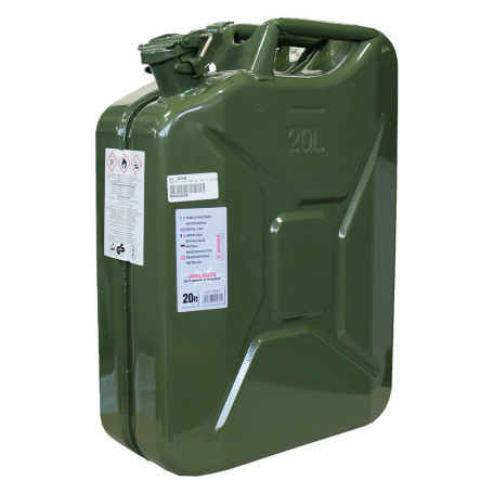 TANICA IN METALLO Lt. 10 - cm. 29 x 12
