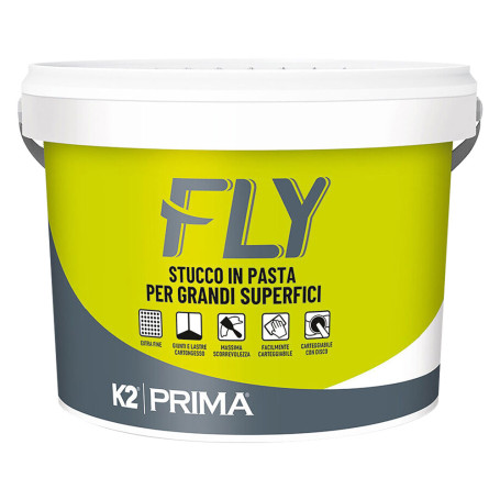 STUCCO IN PASTA GRANDI SUPERFICI  FLY  kg. 18