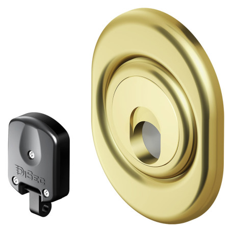 DEFENDER MAGNETICO PER SERRATURE  MAG 3G 2M  acciaio cromo satinato