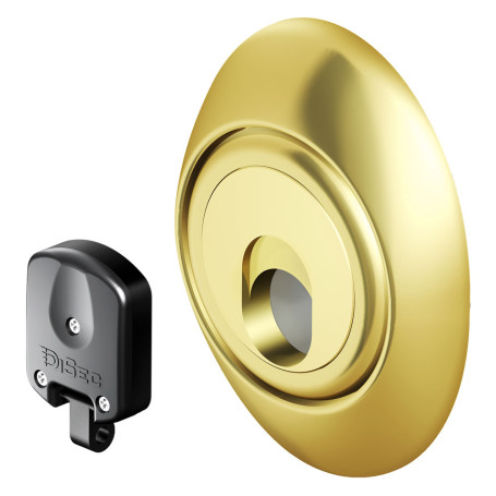 DEFENDER MAGNETICO PER SERRATURE  MAG 3G 2ST  acciaio cromo satinato