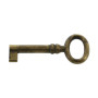 BL CHIAVE P\MOBILI 33718 24X56 MM OTTONE ANTICAT