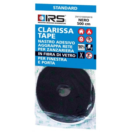 COPPIA NASTRO AGGRAPPARETE(MT.5+5)NERO