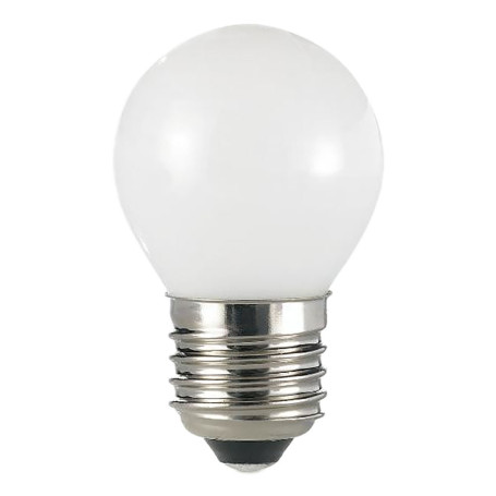 LAMPADA LED A FILAMENTO PER DECORAZIONI  SFERETTA  luce bianca