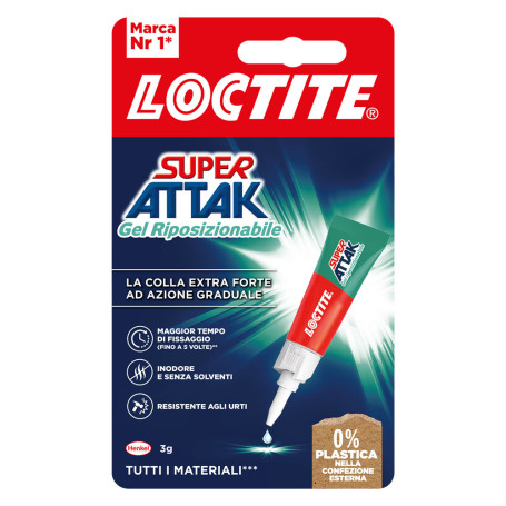 SUPER ATTAK  GEL RIPOSIZIONABILE  gr. 3