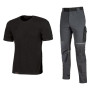 KIT T-SHIRT + PANTALONE  WORK WEAR  tg. M (maglia e pantalone deep blue)