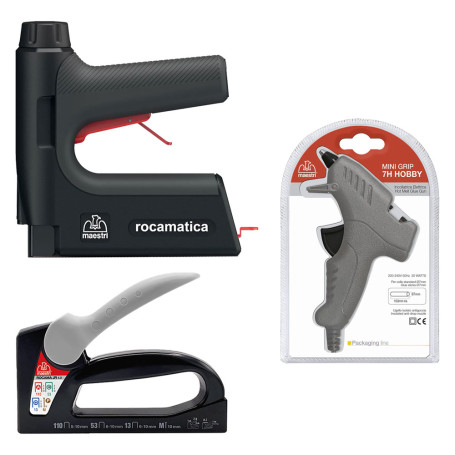 KIT FISSATRICE  ROCAMATICA  +  ROCAMA  + PISTOLA  MINIGRIP 7H  set promo