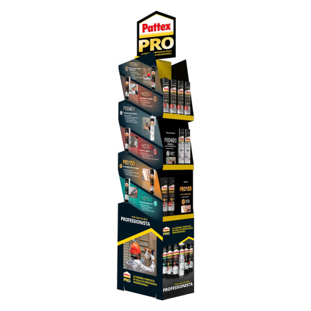 ASSORTIMENTO MISTO ADESIVI DI MONTAGGIO  SERIE PRO  totale 48 pezzi
