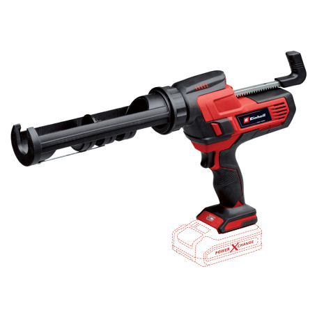 PISTOLA PER SILICONE A BATTERIA  TE-SG 18/10 Li SOLO  per cartuccia da 310 ml
