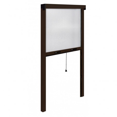 ZANZARIERA "IRS-CE" MARRONE CM.100X250