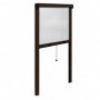 ZANZARIERA "IRS-CE" MARRONE CM.100X250