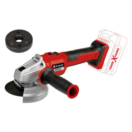 SMERIGLIATRICE ANGOLARE A BATTERIA  AXXIO 18/125 Q SOLO  18V -  diametro  disco 125 mm