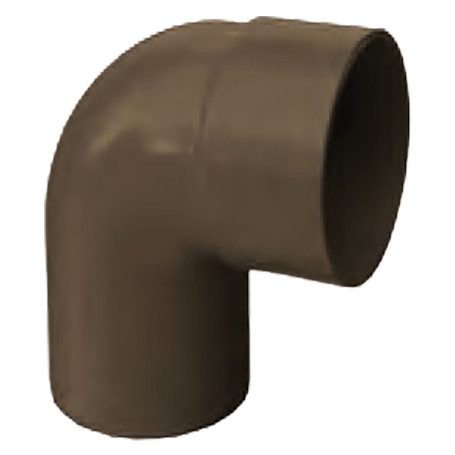 CURVA 87 PER TUBO PLUVIALE IN PVC 87  diametro  80 (chiusa)