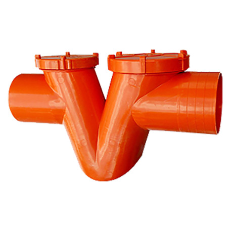 SIFONE IN PVC  diametro  100