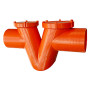 SIFONE IN PVC  diametro  100