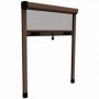 ZANZARIERA "MEDAL" MARRONE CM. 80X170
