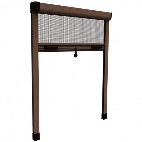ZANZARIERA "MEDAL" MARRONE CM.140X170