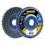DISCO LAMELLARE PER ACCIAIO INOX  GRINDING LINEA INDUSTRIALE   diametro  115 gr. 80