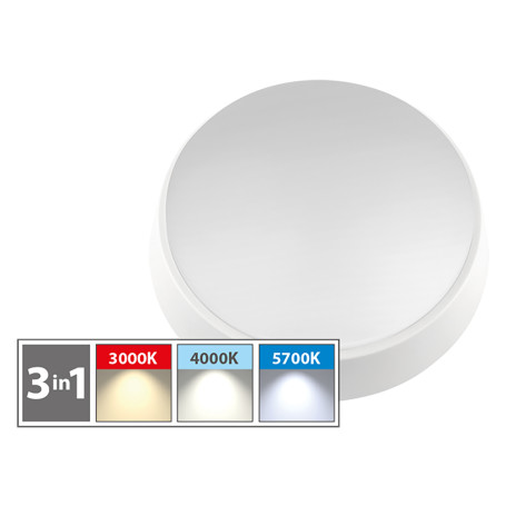 PLAFONIERA LED TONDA  BT  12W - 1100 lumen