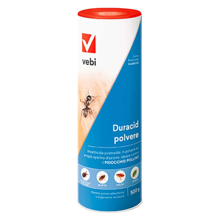 INSETTICIDA IN POLVERE  DURACID  gr.500 - in barattolo spargitore