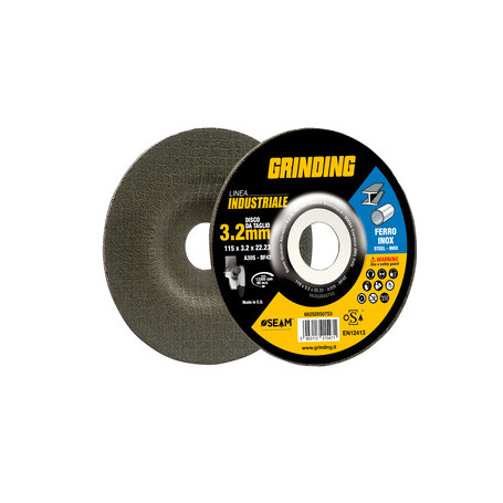 GRINDING INDUSTRIALE MOLA FERRO DEPRESSO 115X3