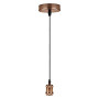 LAMPADARIO IN METALLO  VINTAGE CM1040  colore ramato chiaro