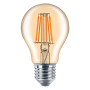 LAMPADA LED A FILAMENTO VINTAGE  GOCCIA  CALDA 2700K  8W uguale a 69W E27 - lm 950
