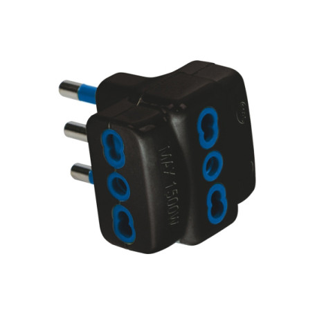 FME 82.631 ADATTATORE TRIPLO 16A 2P+T GARANTI NER