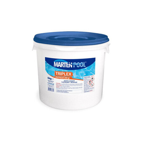 CLORO PER PISCINE 3 AZIONI PASTIGLIE 200 G CF 5 KG