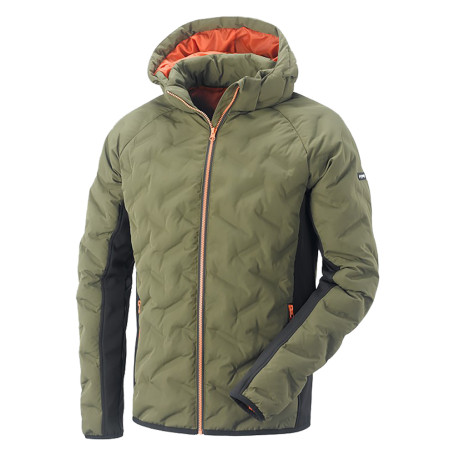 GIUBBINO  DAKOTA  taglia L - oliva/arancio