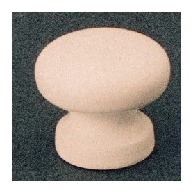 BL POMOLO IN LEGNO D 30 MM LACCATO BIANCO 2 PZ