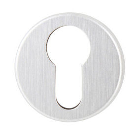 BOCCHETTA TONDA OTTONE FORO YALE CROMO