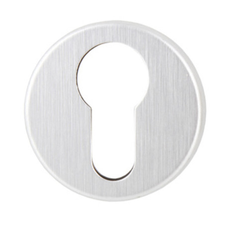 BOCCHETTA TONDA OTTONE FORO YALE CROMO