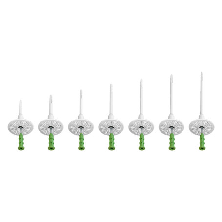 TASSELLO PANNELLI ISOLANTI CON CHIODO ACCIAIO lunghezza mm 155 - chiodo  diametro  mm 4